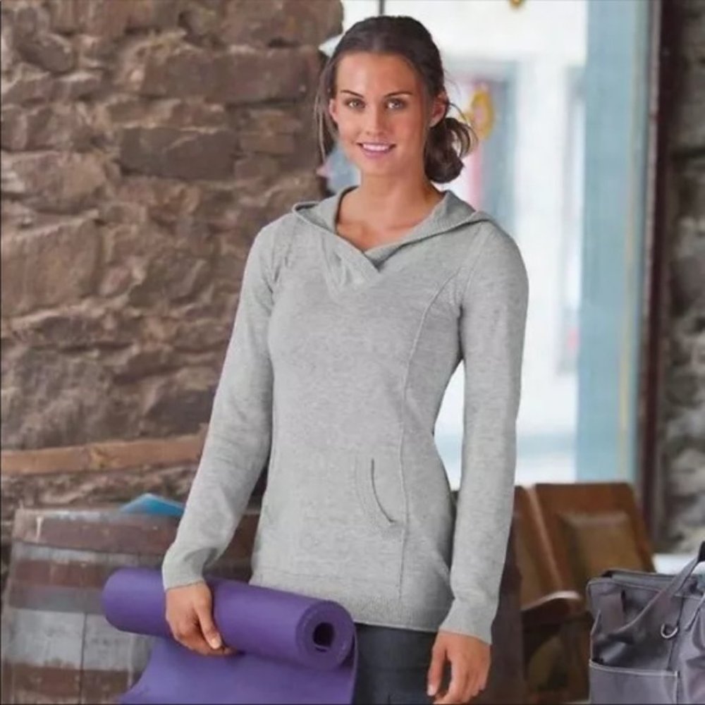ATHLETA Olema Pullover Hood Sweater Sweatshirt